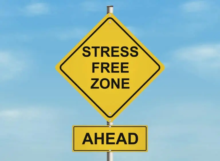 stress free zone sign