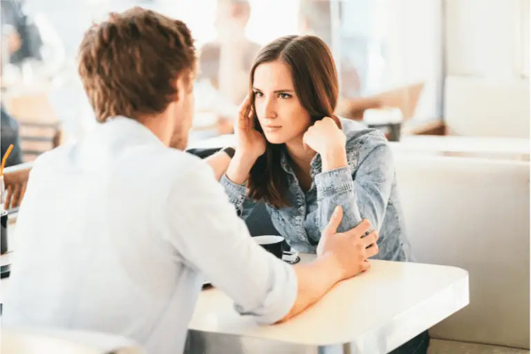 picture of couple arguing